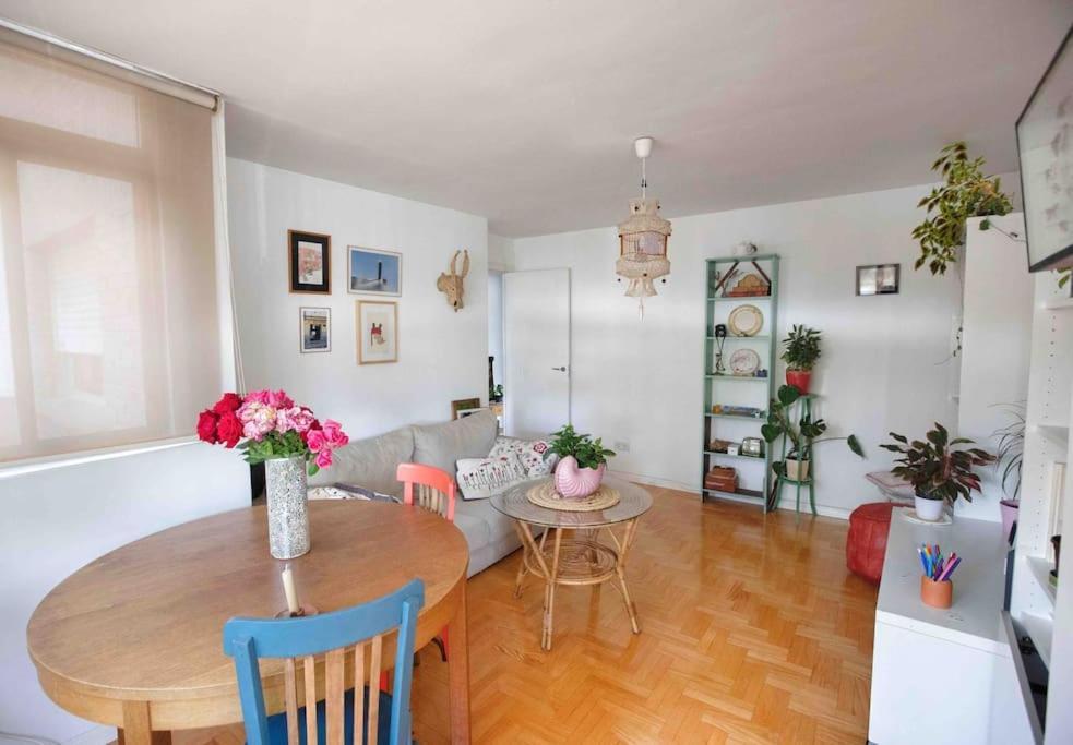 Piso Centrico, Bonito, Acogedor, Aire Acondicionado Y Piscina Enfrente De Casa Madrid Exterior foto