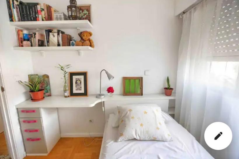 Piso Centrico, Bonito, Acogedor, Aire Acondicionado Y Piscina Enfrente De Casa Madrid Exterior foto